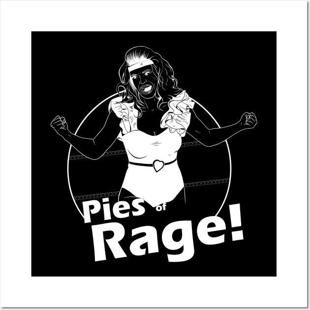 Pies of Rage! (if you don't like pink) Wall Art by DrMadness